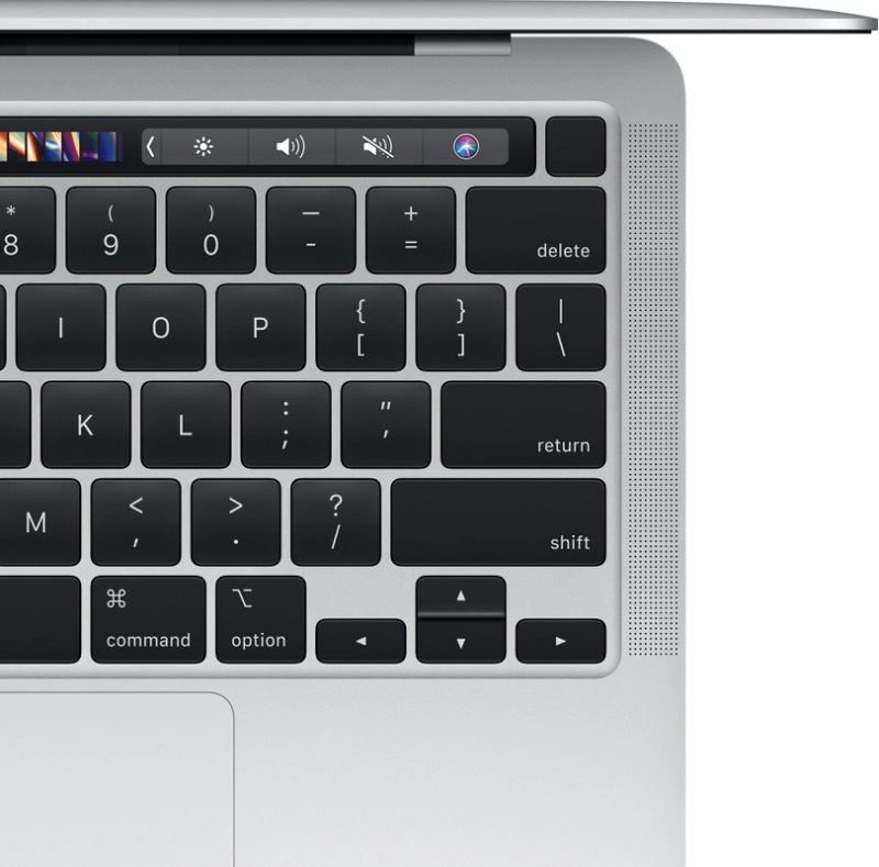 Macbook Pro 13" - Apple M1 8C 2,1GHz - 16GB Ram - SSD 256GB - 2020 - Silver - Duits toetsenbord