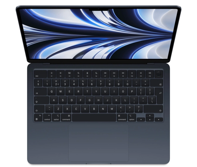 Macbook Air 13" - Apple M2 8-Core - Apple 8-Core GPU - 8GB Ram - SSD 256GB - 2022 - Midnight - Qwerty US