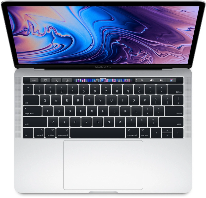 Macbook Pro 13" - Intel  i5 2,3GHz - 8GB Ram - SSD 256GB - Belgium Keyboard - 8GB Ram - SSD 256GB - 2018 - Silver - Qwerty US