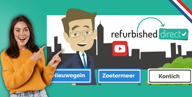 Bekijk de RefurbishedDirect animatie 