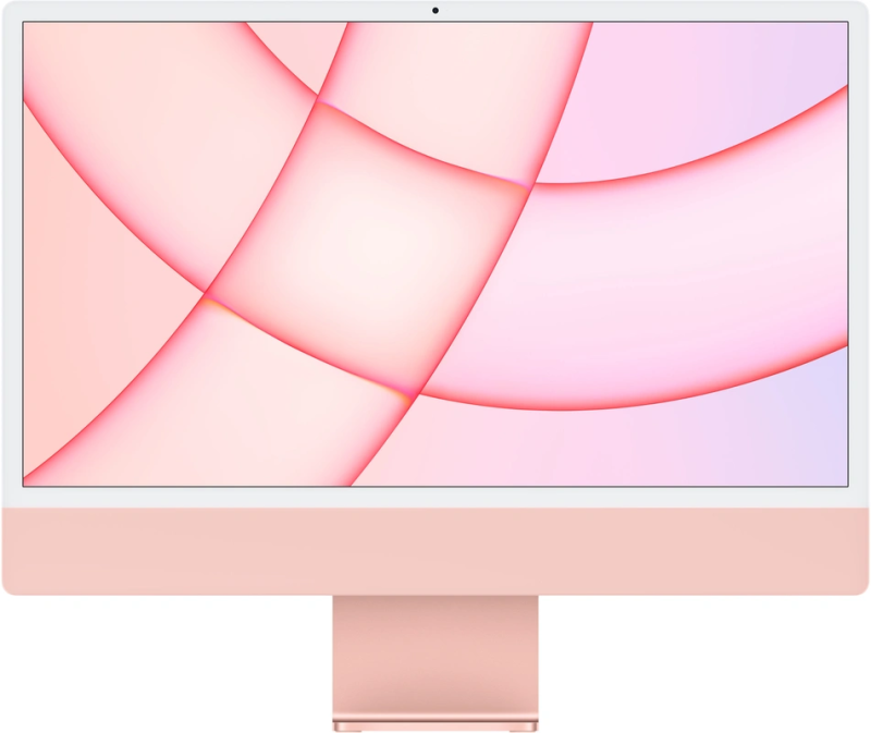 iMac 24" - Apple M1 8C 2,1GHz - 8GB Ram - SSD 512GB - Apple 8C GPU - Pink - Qwerty NL