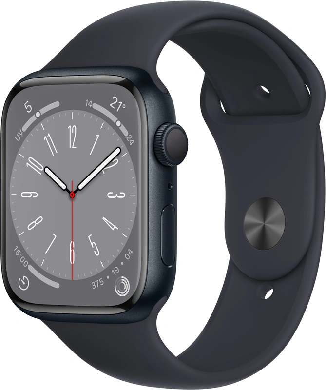 Apple Watch Series 8 (41mm) GPS, Sport Band, Black