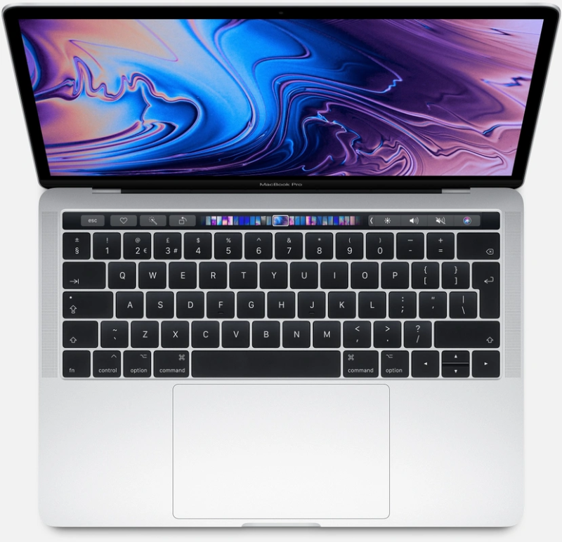 Macbook Pro 13" - Intel I5 - 8GB Ram - SSD 512GB - 2019 - Silver - Qwerty US