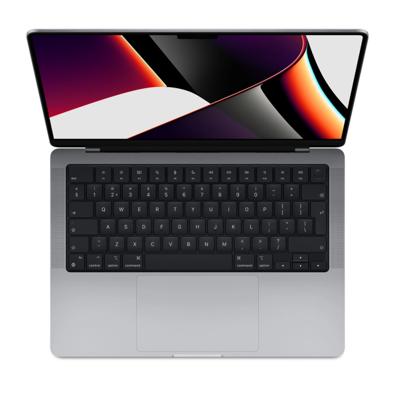 Macbook Pro 14" - Apple M1 Pro 8-core 2,1GHz - 16GB Ram - SSD 1TB - 2021 - Space Gray - Duits toetsenbord