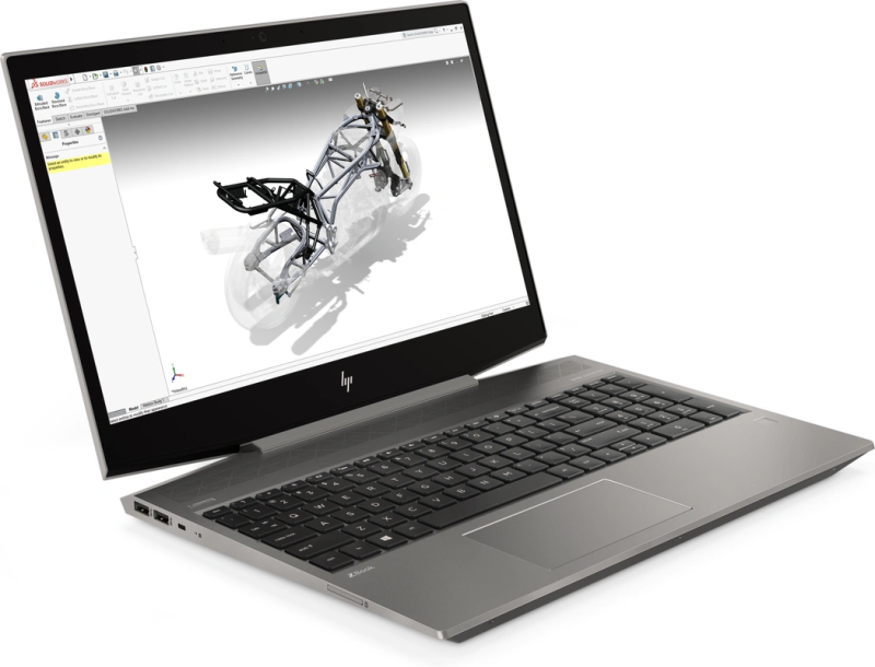 HP Zbook 15V G5 - Intel Quadcore i7 9750H - 16GB Ram - 512GB SSD - Nvidia Quadro P600 (2GB) - 15,6" (39.62 cm) - Qwerty US