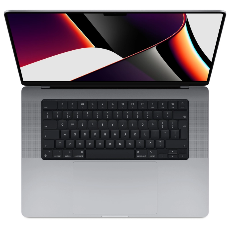 Macbook Pro 16" - Apple M1 Max 10-core 2,1GHz - 64GB Ram - SSD 2TB - 2021 - Space Gray - Belgisch toetsenbord