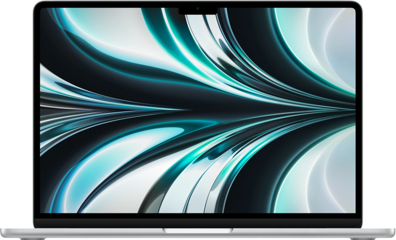 Macbook Air 13" - Apple M2 8-Core - Apple 8-Core GPU - 8GB Ram - SSD 256GB - 2022 - Silver - Qwerty NL