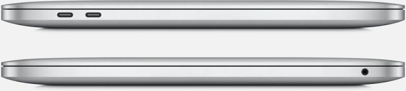 Macbook Pro 13" - Apple M2 8C 2,1GHz - 8GB Ram - SSD 256GB - 2022 - Silver - Toetsenbord Belgisch