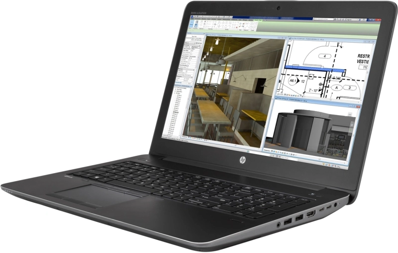 HP Zbook 15 G4 - Intel i7-7820HQ - 16GB Ram - 512GB SSD - 15,6" (39.62 cm) - NVIDIA Quadro M2200 - Qwerty US