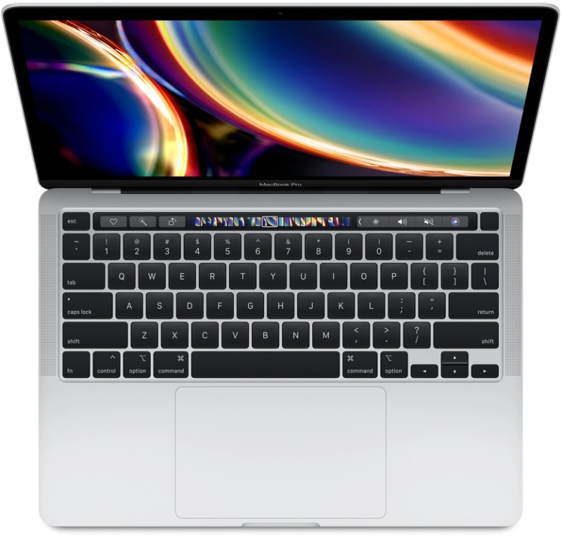 Macbook Pro 13" - Intel QuadCore i5 1,4GHz - 8GB Ram - SSD 512GB - 2020 - Silver - Duit toestenbord