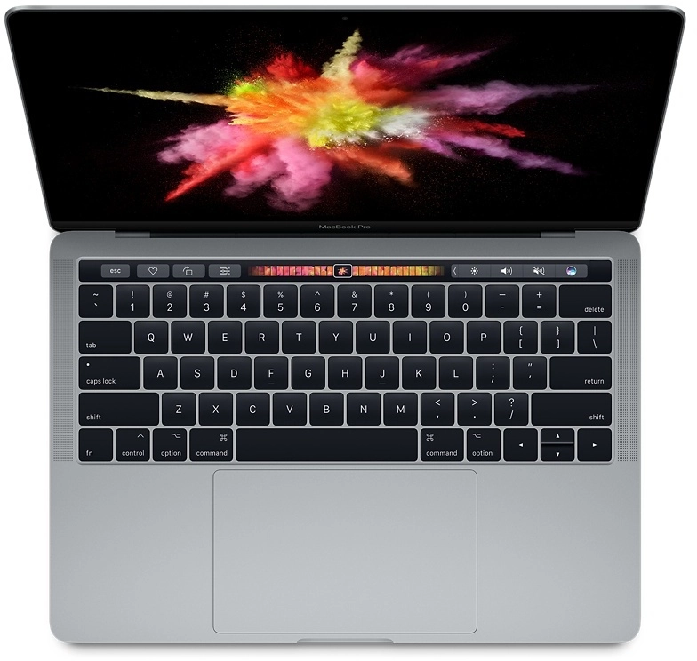 Macbook Pro 13" - Intel DualCore i7 - 16GB Ram - SSD 1TB - 2017 - Space Gray - Belgium Keyboard