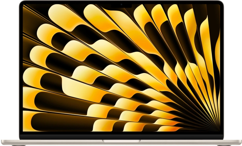 Macbook Air 15" - Apple M2 8-Core - Apple 10-Core GPU - 8GB Ram - SSD 256GB - 2023 - Starlight - Qwerty NL